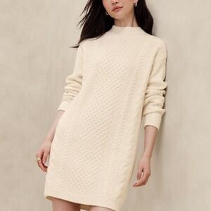 Banana republic cable mini dress